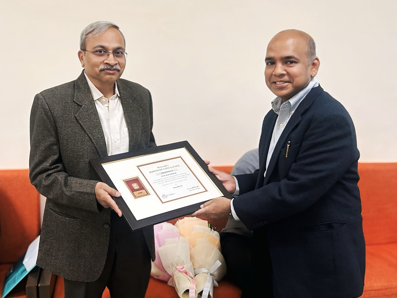 KnowDis.AI award gathering at IIT Delhi in 2025, photo 1